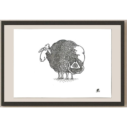Ba Bilig 29x21cm Orijinal Karikatür BOD06736