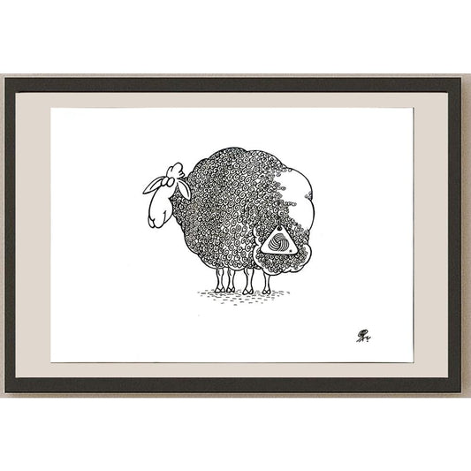 Ba Bilig 29x21cm Orijinal Karikatür BOD06736