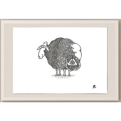 Ba Bilig 29x21cm Orijinal Karikatür BOD06736