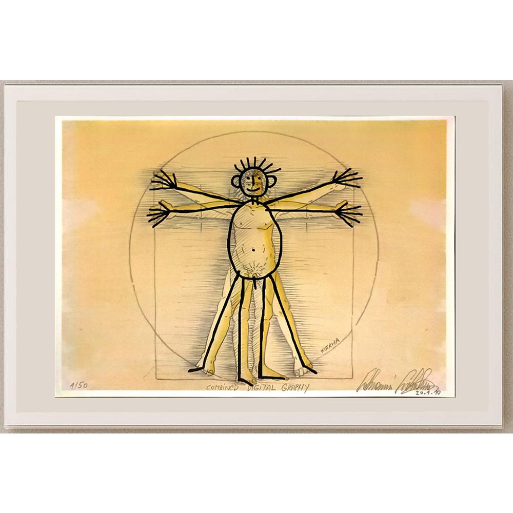 Lubomir Kotrha 29x21cm Orijinal Karikatür BOD06752
