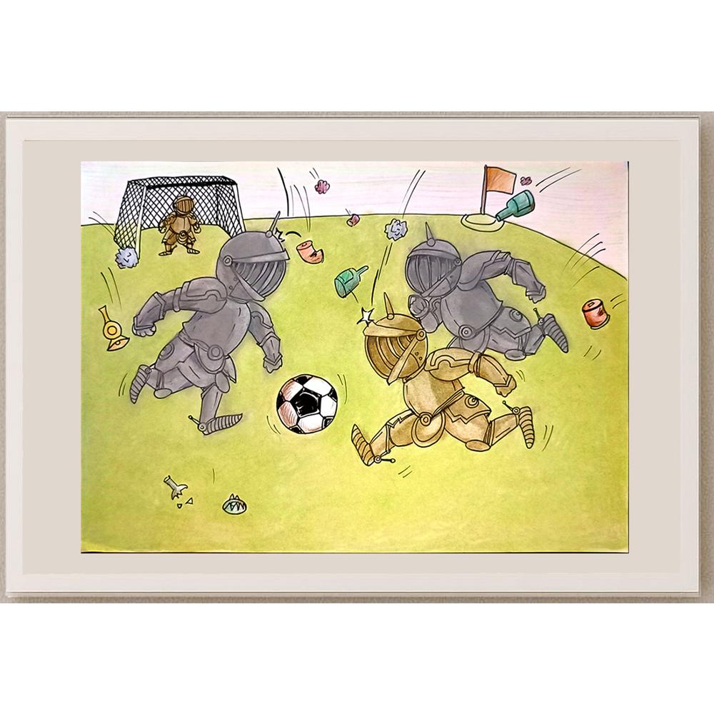 Skat Li 29x21cm Orijinal Karikatür BOD06759