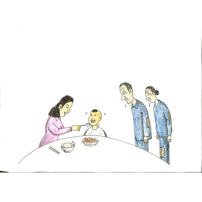 Jia Rui Jun 29x21cm Orijinal Karikatür BOD06763