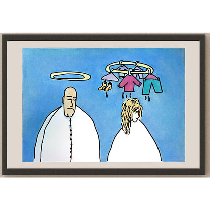 Hao Kai 29x21cm Orijinal Karikatür BOD06774