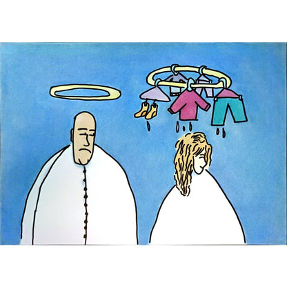 Hao Kai 29x21cm Orijinal Karikatür BOD06774