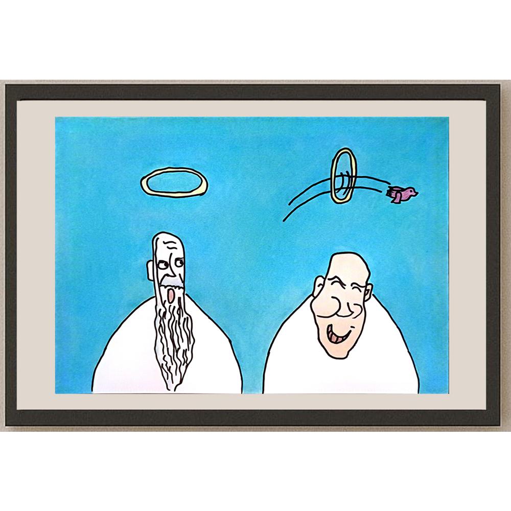 Hao Kai 29x21cm Orijinal Karikatür BOD06777