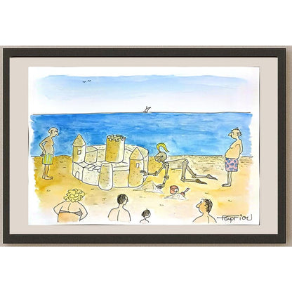 Grigoris Georgiou 29x21cm Orijinal Karikatür BOD06787