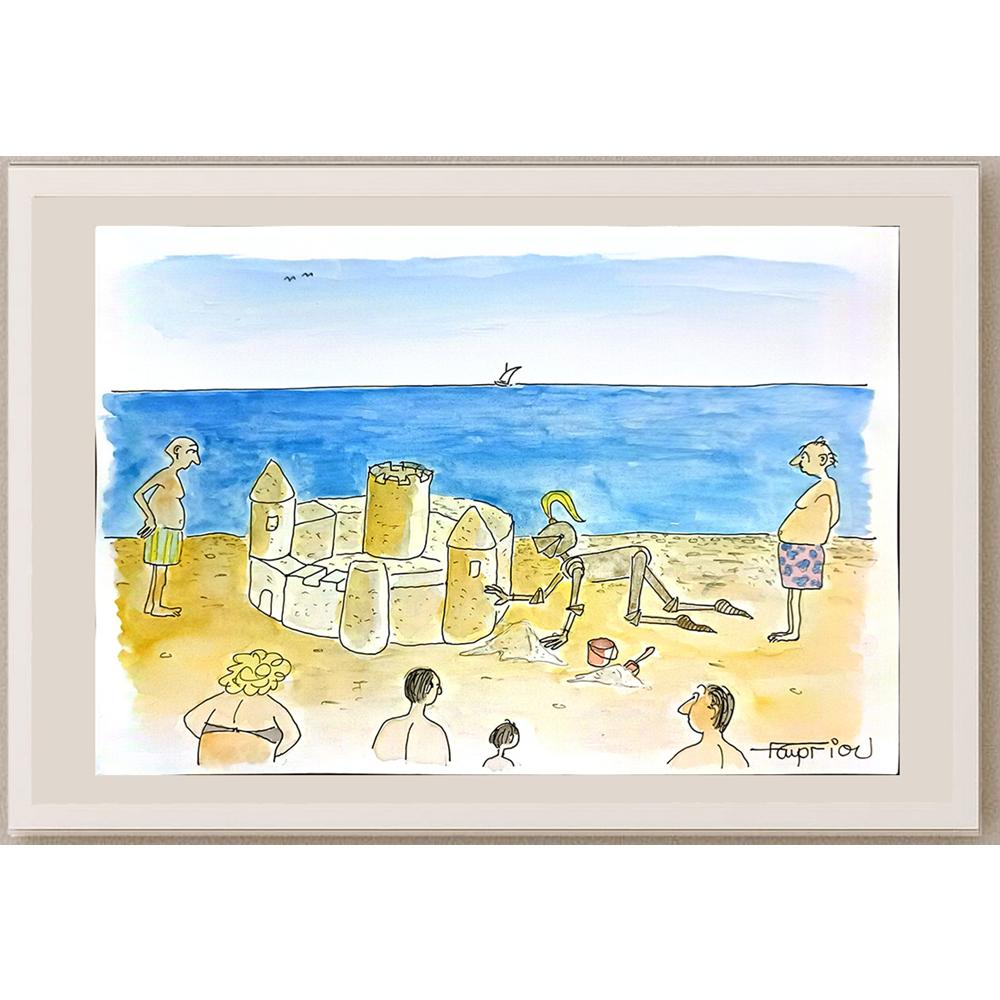 Grigoris Georgiou 29x21cm Orijinal Karikatür BOD06787