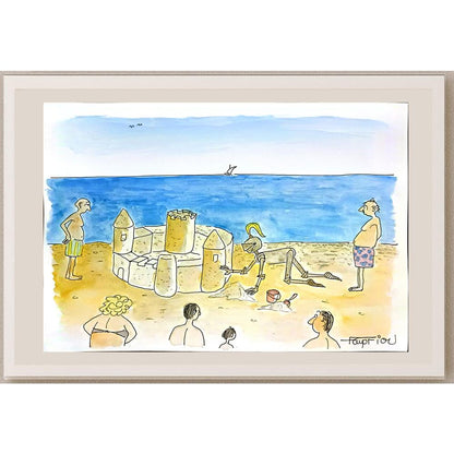 Grigoris Georgiou 29x21cm Orijinal Karikatür BOD06787
