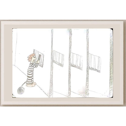 Jovana Sretenovic 29x21cm Orijinal Karikatür BOD06797