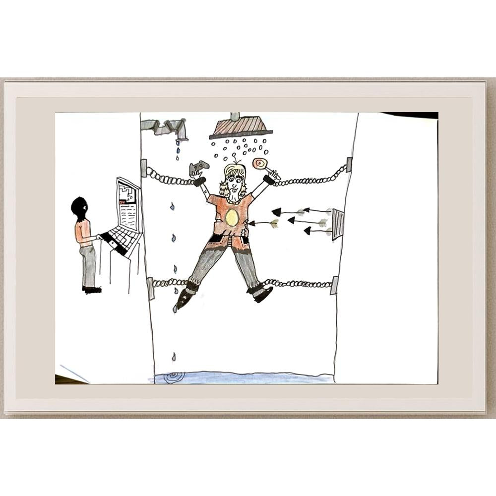 Jovana Turcinovic 29x21cm Orijinal Karikatür BOD06799