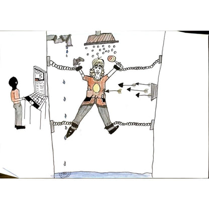 Jovana Turcinovic 29x21cm Orijinal Karikatür BOD06799