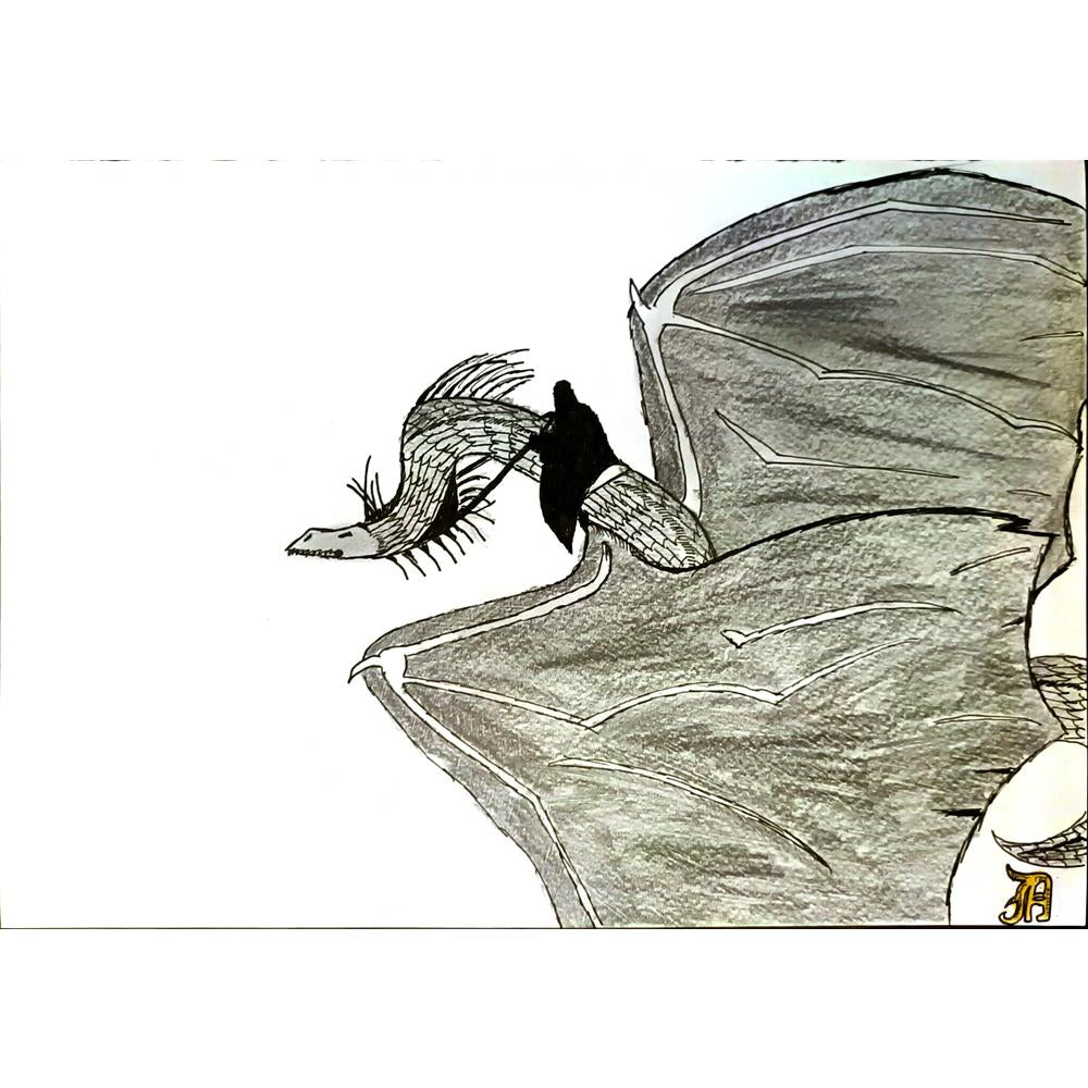 Aleksa Hrnjak 29x21cm Orijinal Karikatür BOD06800