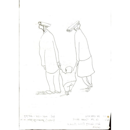 Jin Xiao Xing 29x21cm Orijinal Karikatür BOD06810