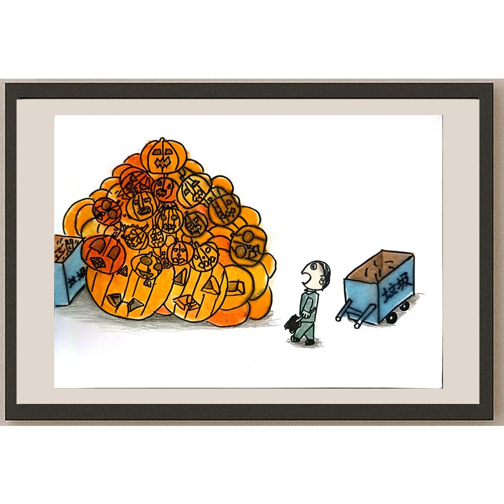 Zhao Boxi 29x21cm Orijinal Karikatür BOD06816