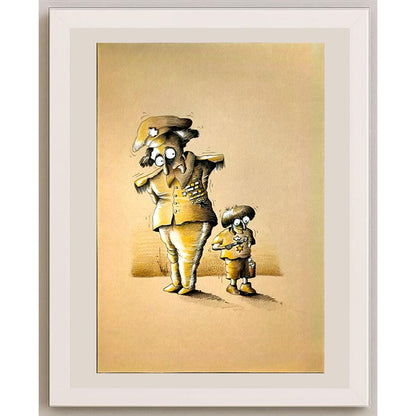 Peiman Mirzaei 29x21cm Orijinal Karikatür BOD06821