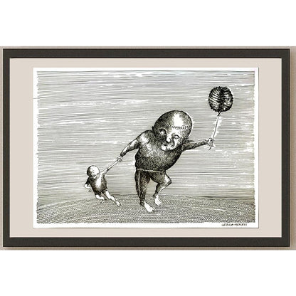 Henryk Cebula 29x21cm Orijinal Karikatür BOD06824