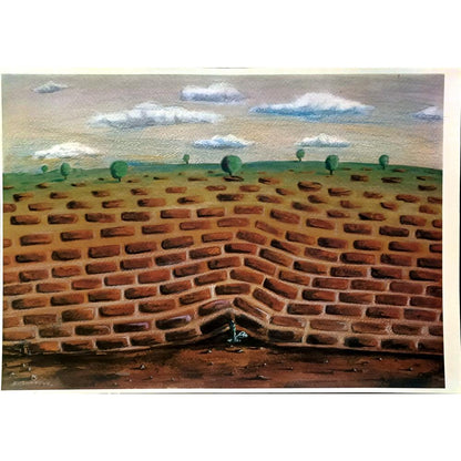 Amin Roshanpour 43x30cm Orijinal Karikatür BOD06830