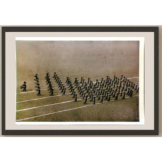 Amin Roshanpour 43x30cm Orijinal Karikatür BOD06832