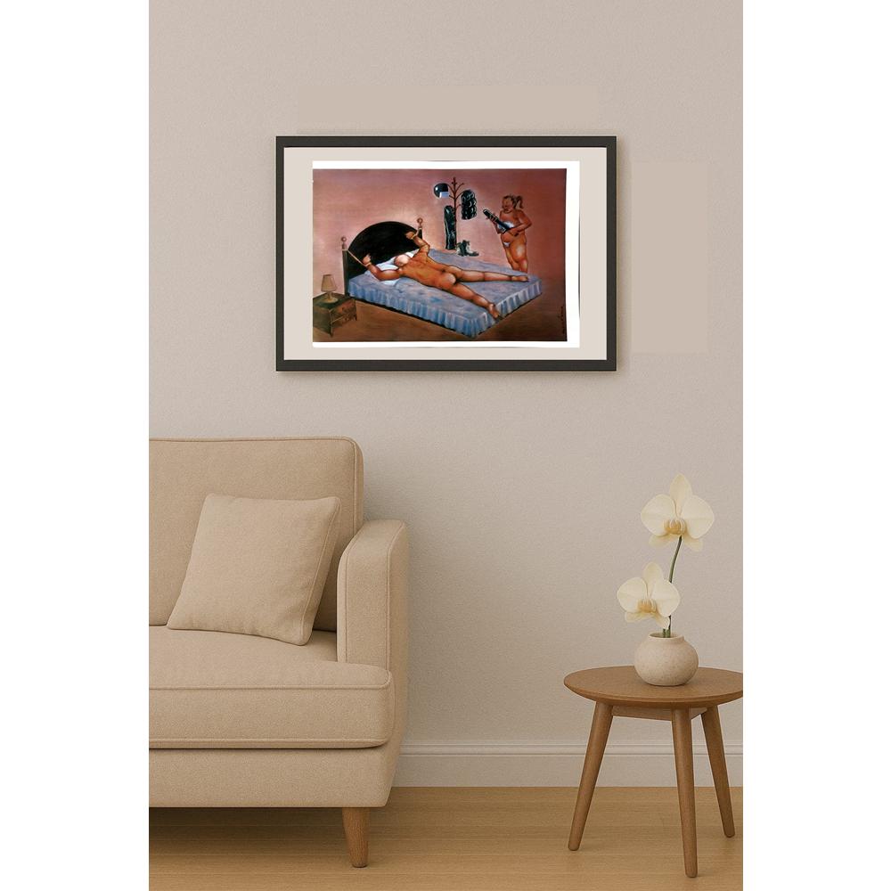 Amin Roshanpour 43x30cm Orijinal Karikatür BOD06835