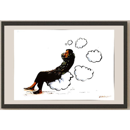 Amin Roshanpour 43x30cm Orijinal Karikatür BOD06836