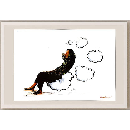 Amin Roshanpour 43x30cm Orijinal Karikatür BOD06836