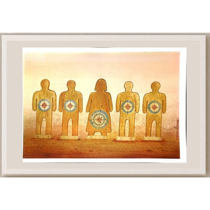 Amin Roshanpour 43x30cm Orijinal Karikatür BOD06838