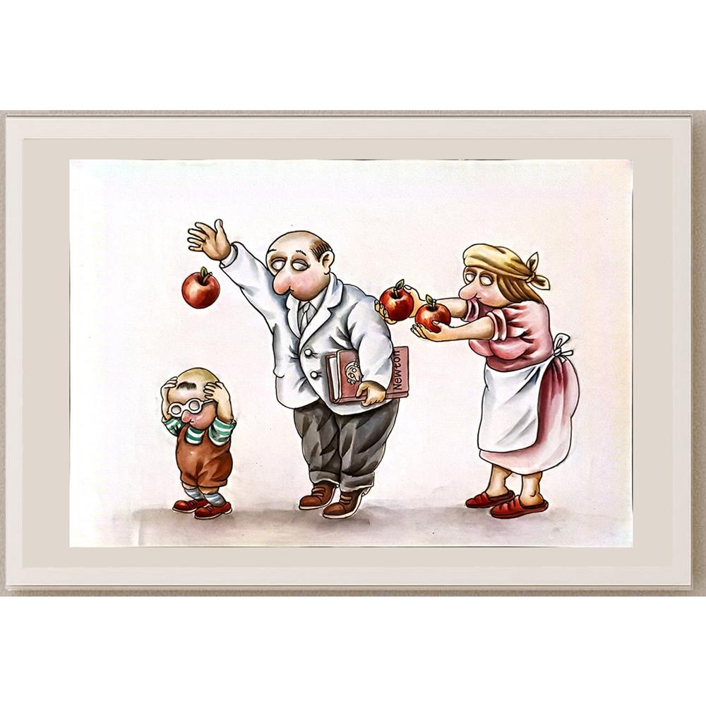 Sun Shen Ying 29x21cm Orijinal Karikatür BOD06854