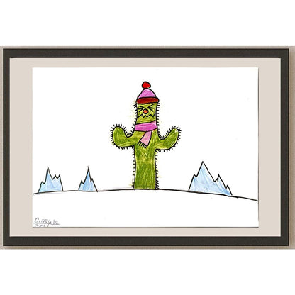 Gökçe Asya Alkır 29x21cm Orijinal Karikatür BOD06860