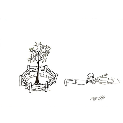 Can Güneşdoğdu 29x21cm Orijinal Karikatür BOD06862