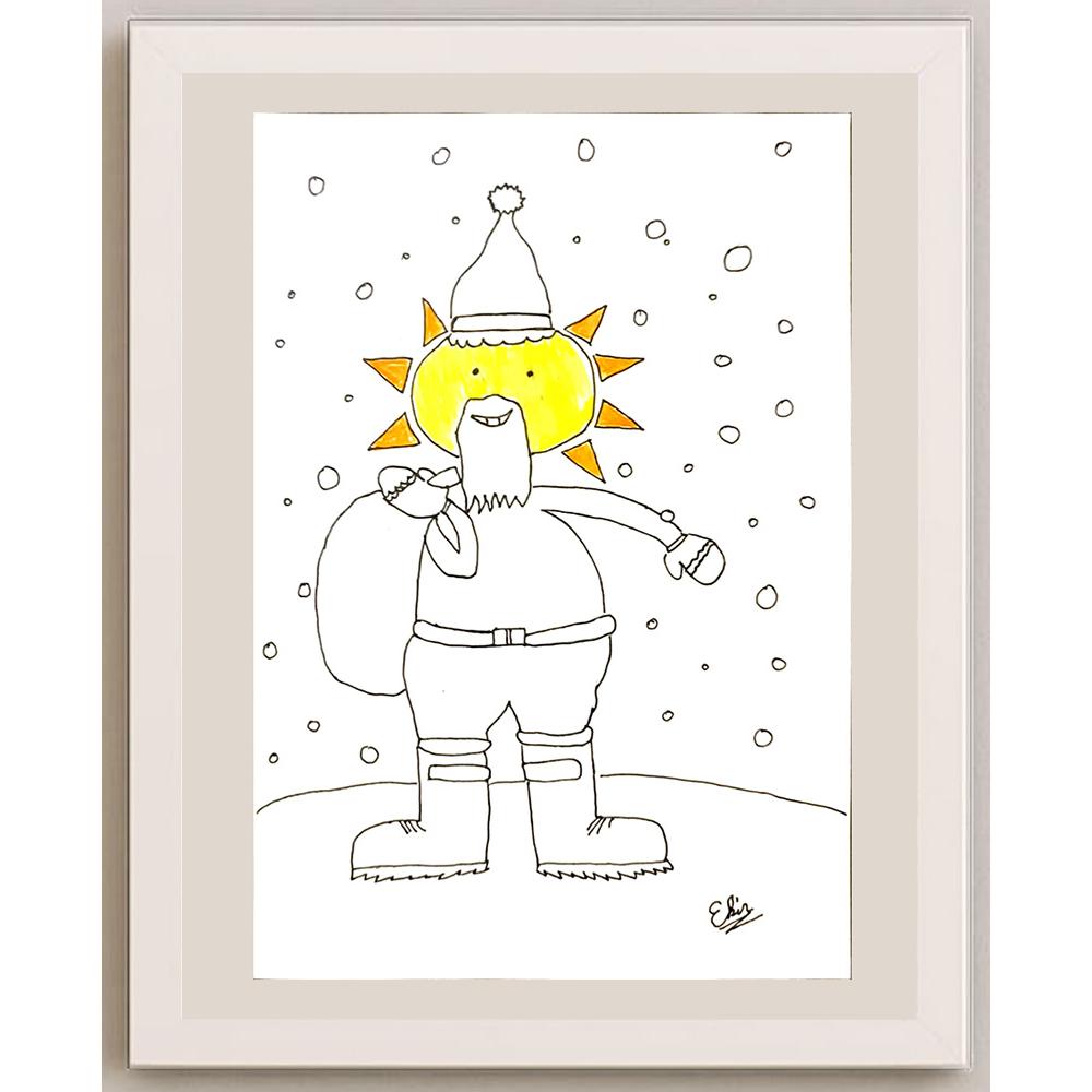 EkinÖzeskici 29x21cm Orijinal Karikatür BOD06865