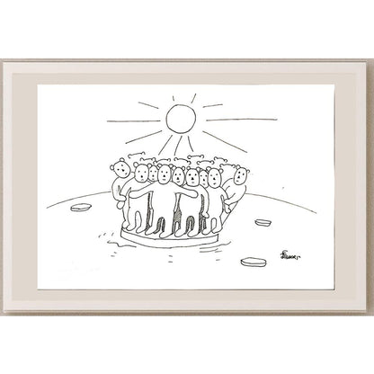 EkinÖzbakır 29x21cm Orijinal Karikatür BOD06867