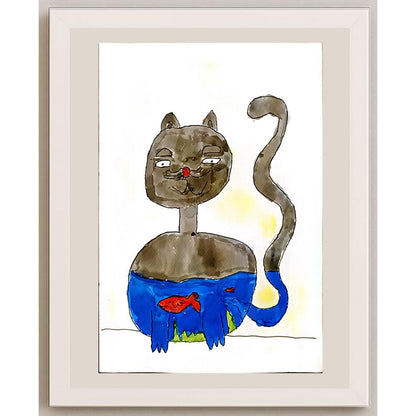 Didem Seyrek 29x21cm Orijinal Karikatür BOD06868