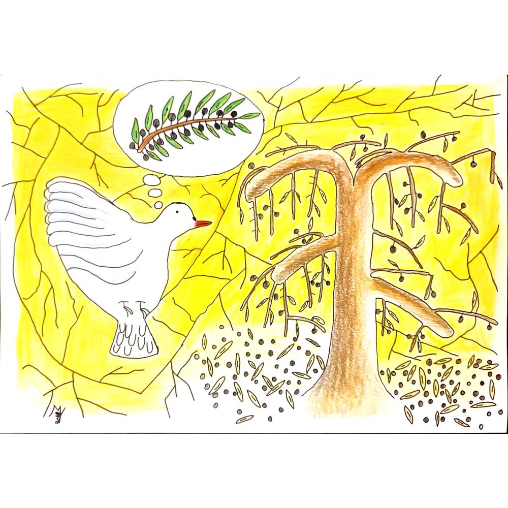 Musa Yıldırım 29x21cm Orijinal Karikatür BOD06871