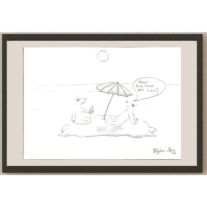 Bilgehan Albay 29x21cm Orijinal Karikatür BOD06876