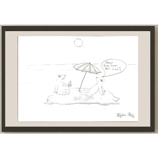 Bilgehan Albay 29x21cm Orijinal Karikatür BOD06876