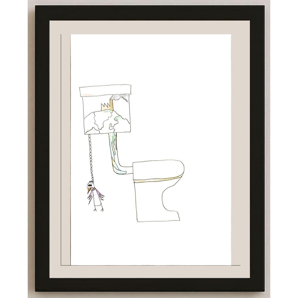 Hasan Erdem Candoğan 29x21cm Orijinal Karikatür BOD06879
