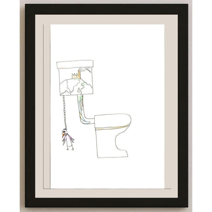 Hasan Erdem Candoğan 29x21cm Orijinal Karikatür BOD06879
