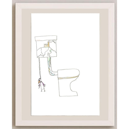 Hasan Erdem Candoğan 29x21cm Orijinal Karikatür BOD06879