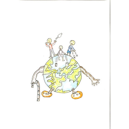 Zeynep Altun 29x21cm Orijinal Karikatür BOD06885