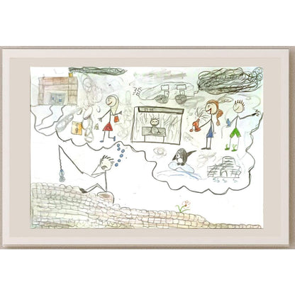 Melisa Yasemin 29x21cm Orijinal Karikatür BOD06886