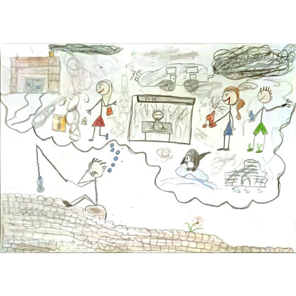Melisa Yasemin 29x21cm Orijinal Karikatür BOD06886