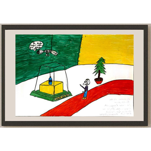 Ertekin Erdin 29x21cm Orijinal Karikatür BOD06889