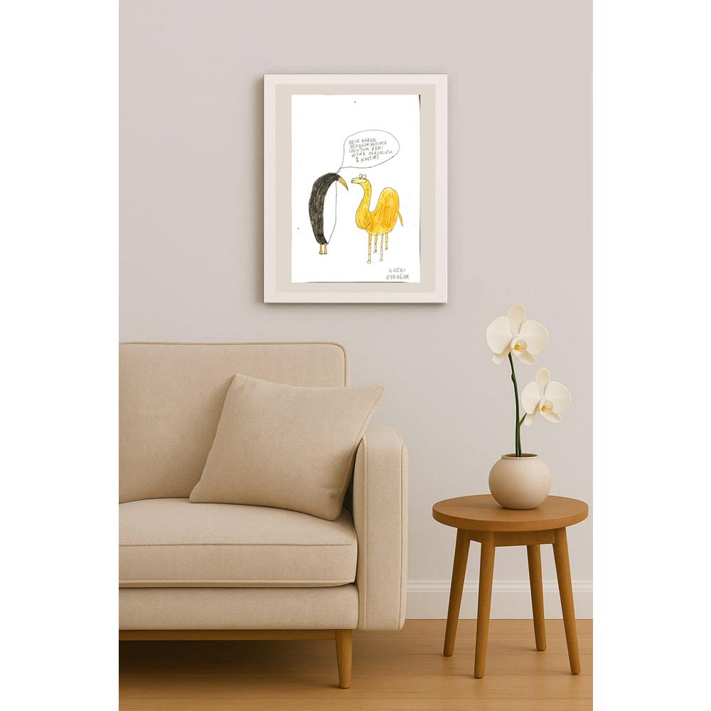 Çağrı Aydoğar 29x21cm Orijinal Karikatür BOD06896
