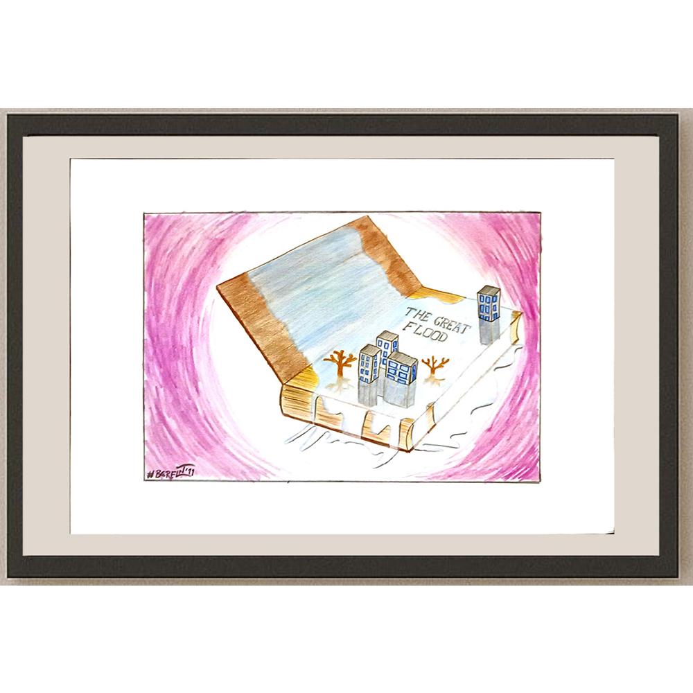Berfin Nur 29x21cm Orijinal Karikatür BOD06904