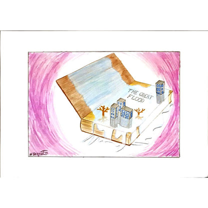 Berfin Nur 29x21cm Orijinal Karikatür BOD06904