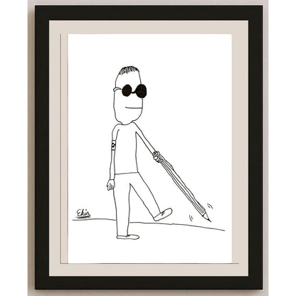 EkinÖzeskici 29x21cm Orijinal Karikatür BOD06917