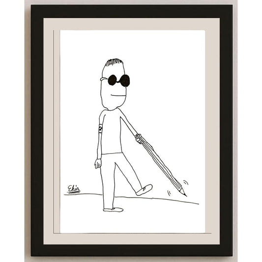 EkinÖzeskici 29x21cm Orijinal Karikatür BOD06917