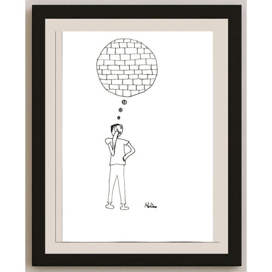 Melisa DenizÖzkeleş 29x21cm Orijinal Karikatür BOD06921