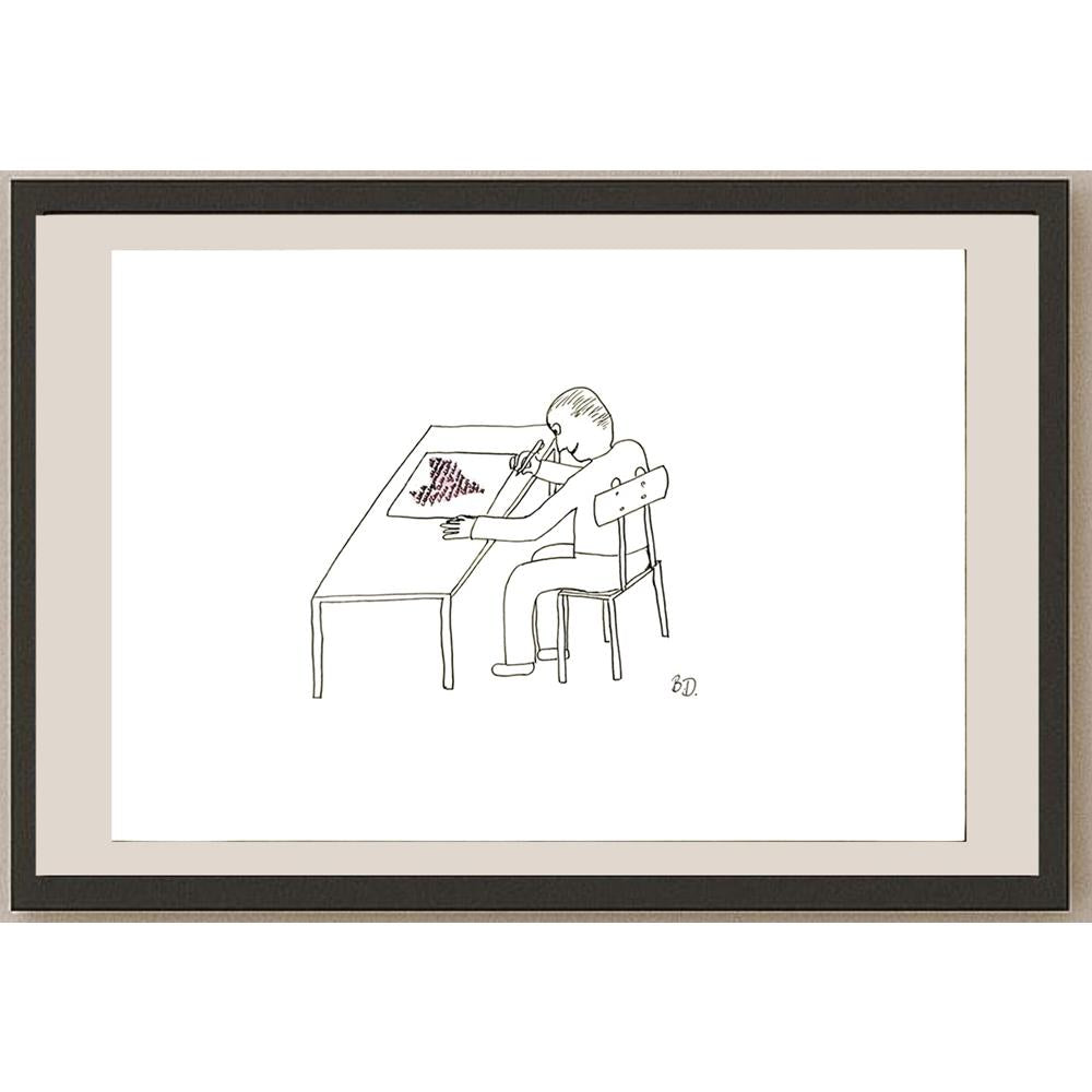Bahar Damla Kaya 29x21cm Orijinal Karikatür BOD06922
