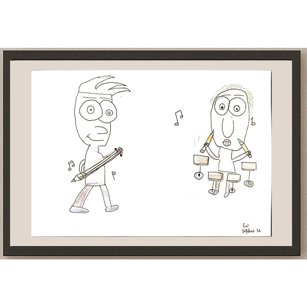 Erol Dağdemir 29x21cm Orijinal Karikatür BOD06927